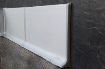 Плинтус алюминиевый L-образный анодированное серебро (3000*11*100 мм) — купить в Бийске