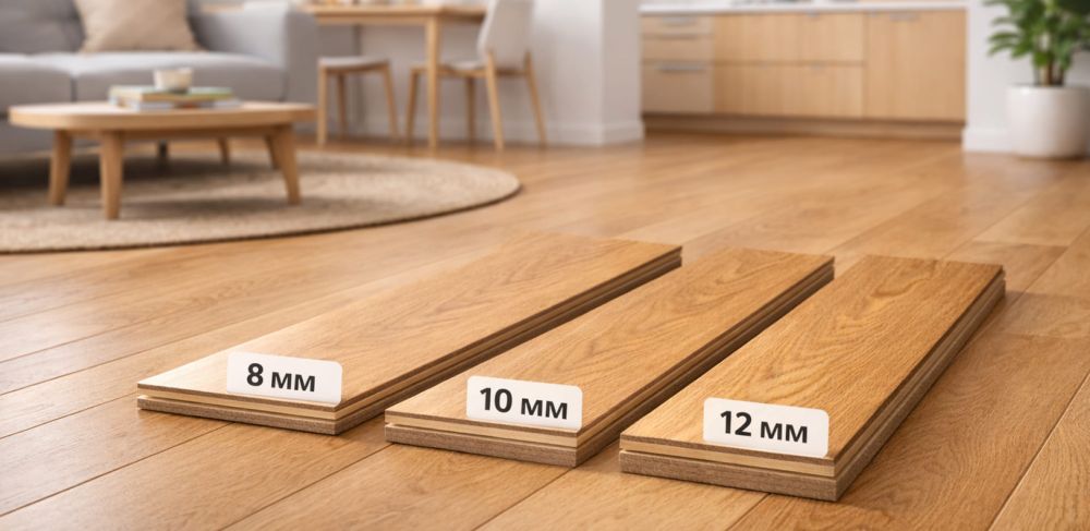 Какая толщина ламината лучше?
