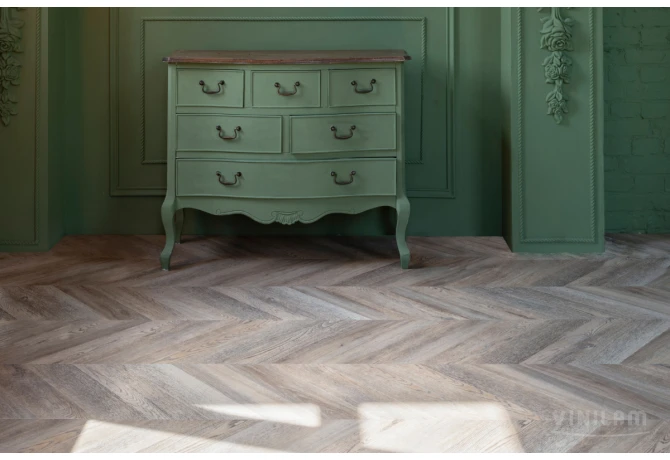 SPC ламинат Шеврон Шампань (1293*305*8,5 мм) — купить в Бийске