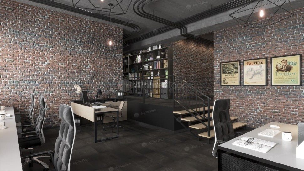 Виниловая плитка "Alpine Floor" Light Stone Ларнака (608*303*2,5 мм) — купить в Бийске