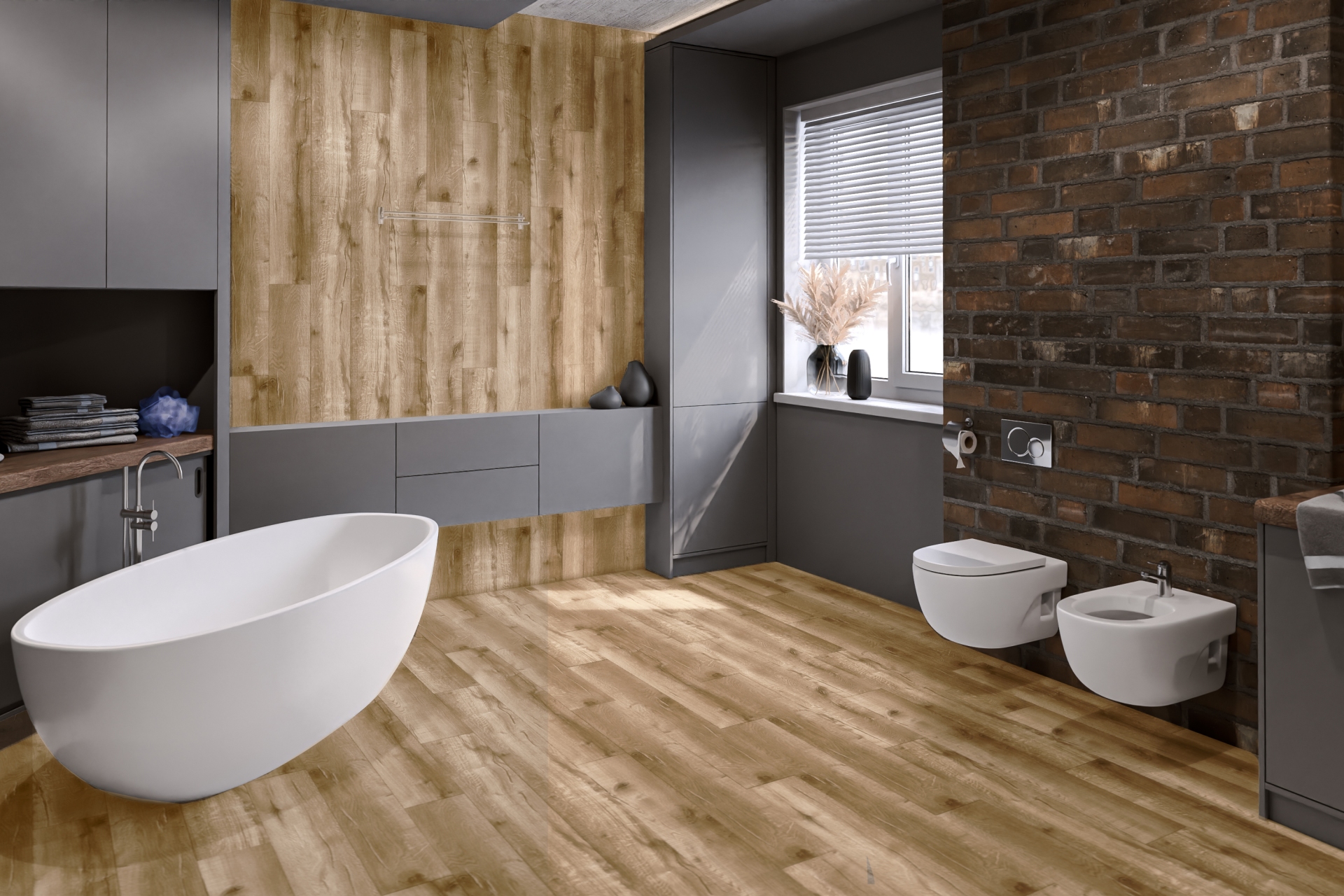 SPC ламинат «Damy Floor» Дуб Изысканный (1220*180*4 мм) — купить в Бийске