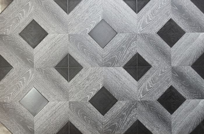 Ламинат "Profield" Parkett Барокко серебристый (1200*400*8) — купить в Бийске