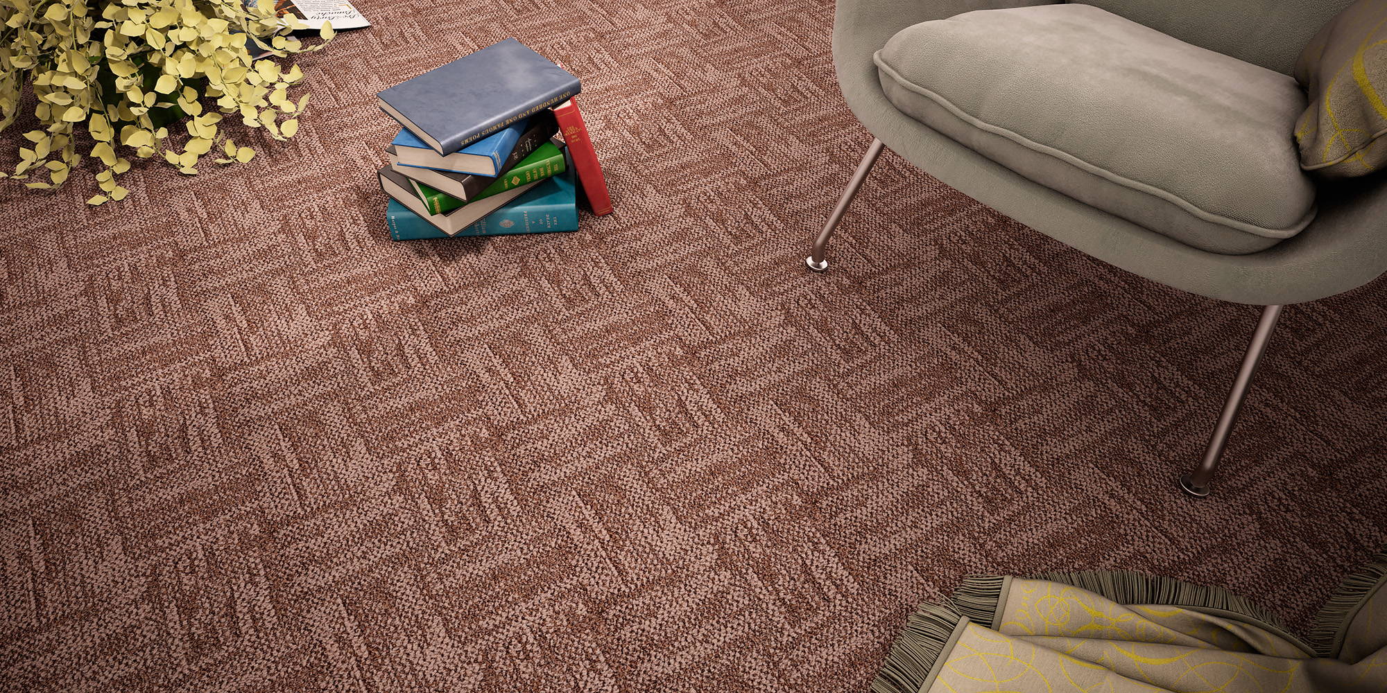 Ковролин "Зартекс" Тунис 003 Серый (3,5м) — купить в Бийске