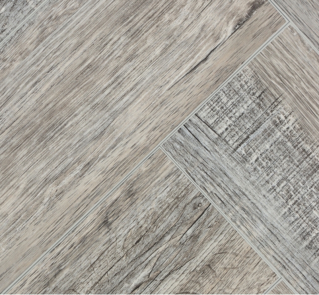 Виниловый ламинат SPC "Cronafloor" Herringbone Дуб Реймс (640*128*4,5 мм) — купить в Бийске