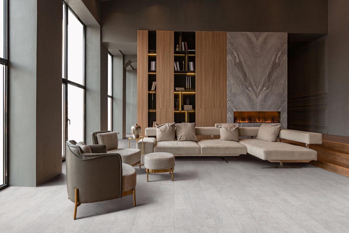 Ламинат  "Floorpan" Кристалл Грей (1380*193*8 мм) — купить в Бийске