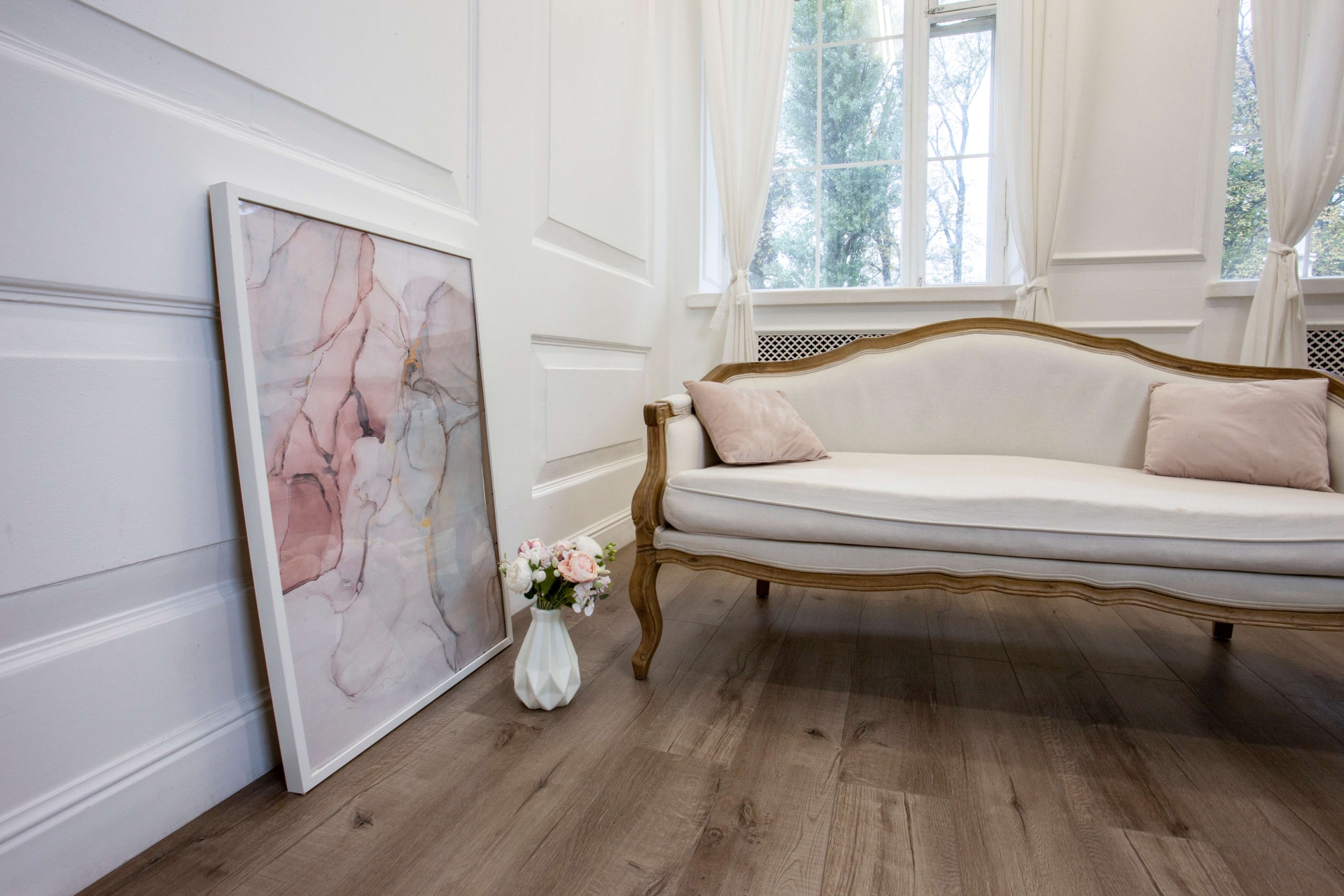 Усовершенствованная кварц-виниловая плитка «Damy Floor» Дуб Изысканный (1227*187*2,5 мм) — купить в Бийске