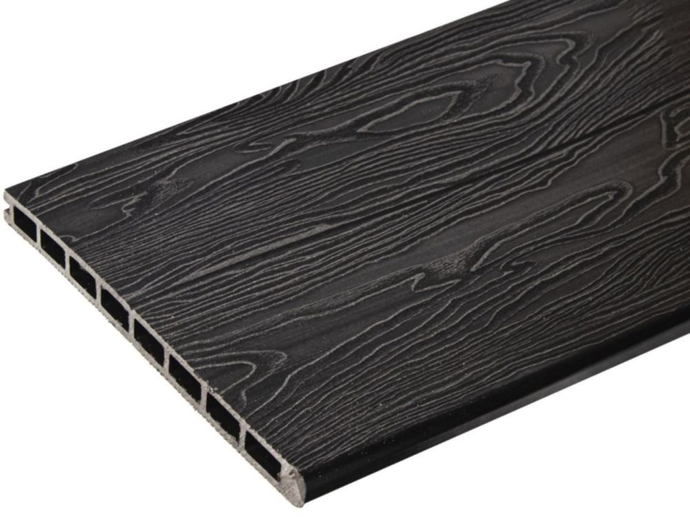 Ступень TalverWood 313*25*4000мм, антрацит, 3D — купить в Бийске