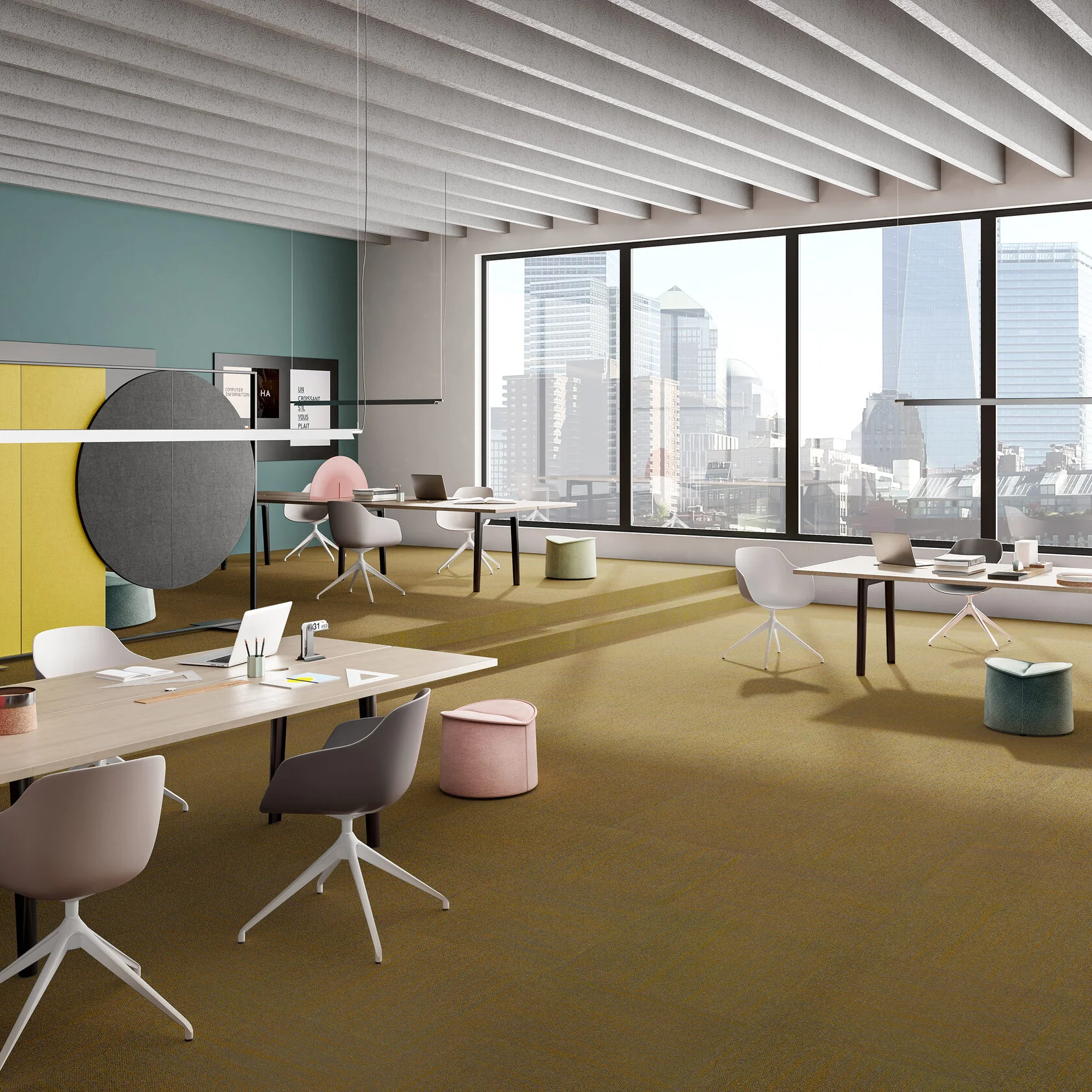 Ковровая плитка Marvel Tile 97 (500*500*6 мм) — купить в Бийске