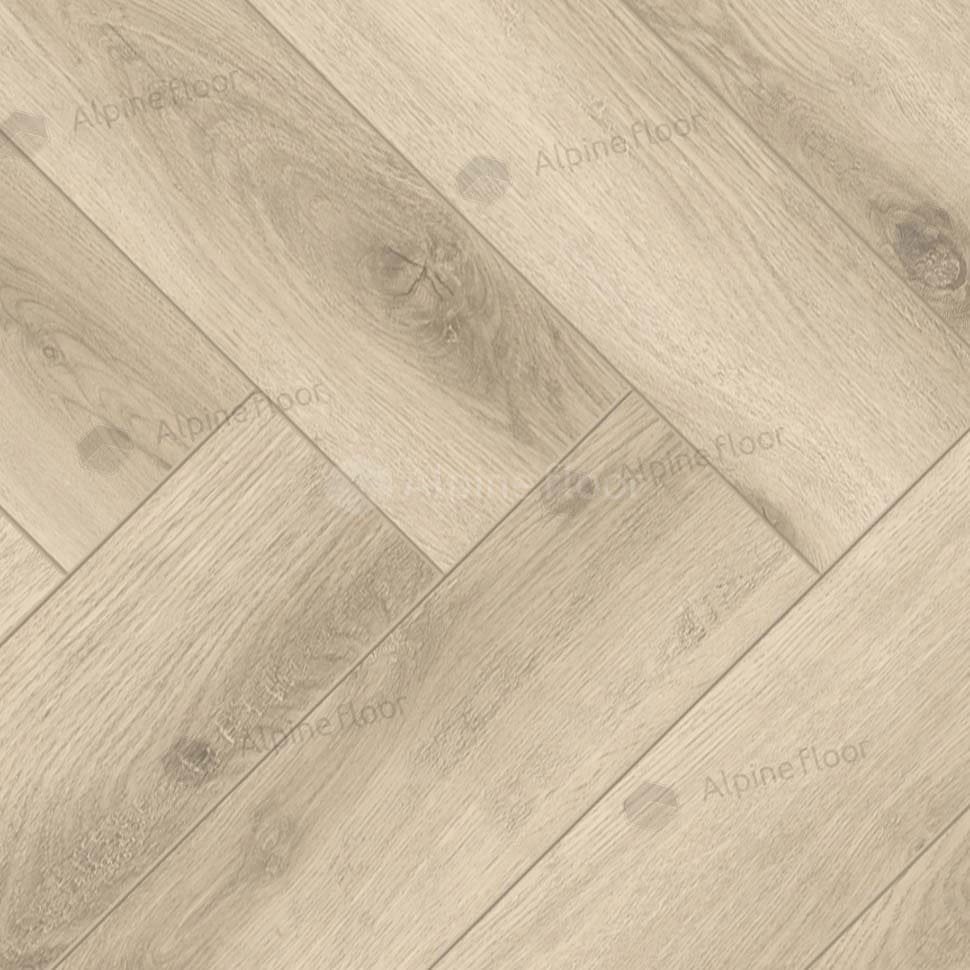 Ламинат "Alpine Floor" Herringbone Дуб Орлеан (606*101*8 мм) — купить в Бийске