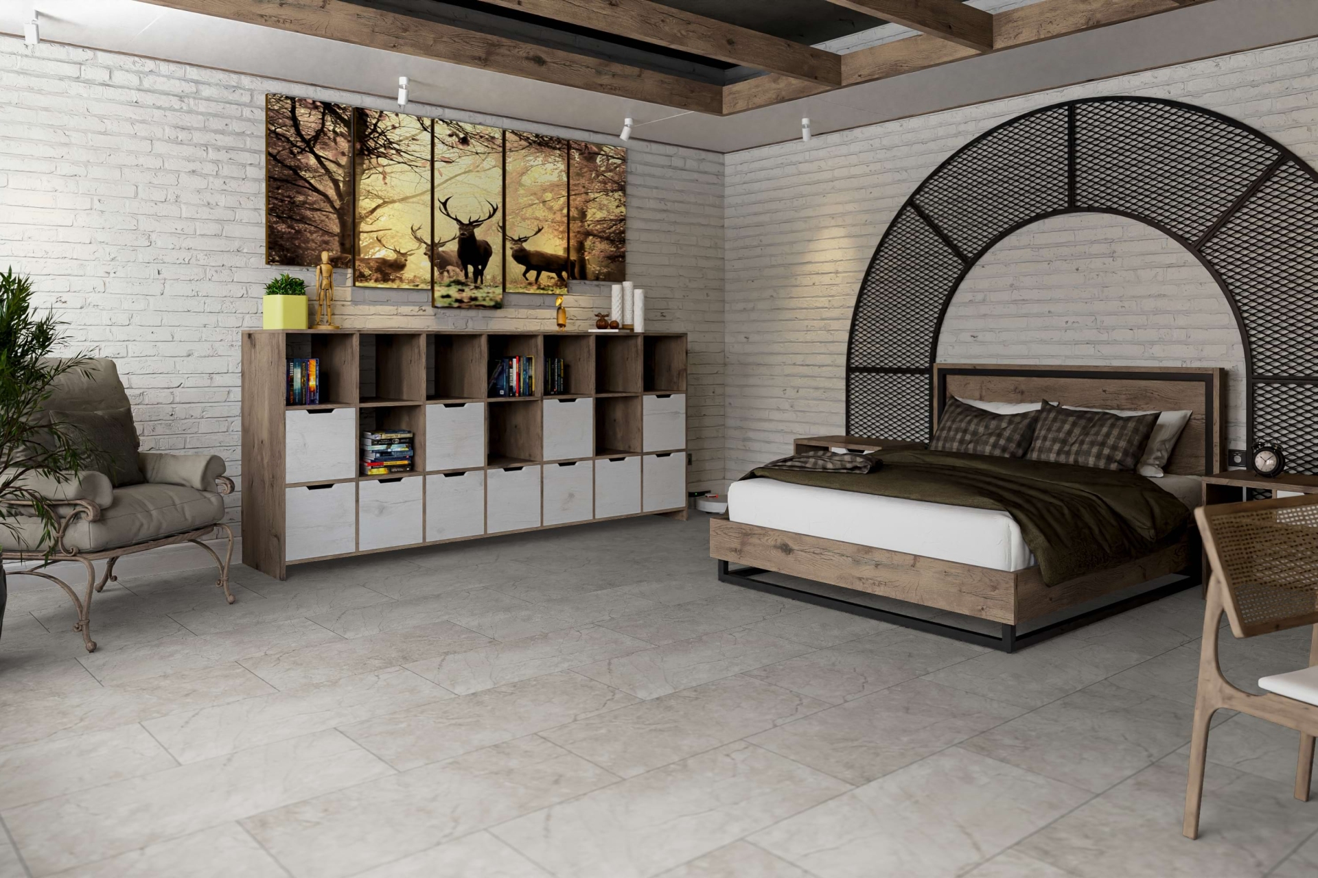 Усовершенствованная кварц-виниловая плитка «Damy Floor» Пик Лайла (912,4*455,2*2,5 мм) — купить в Бийске