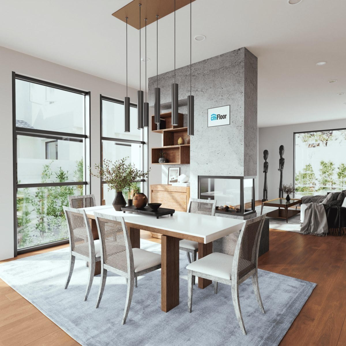 Виниловое напольное покрытие ScandiWood 18 Дуб Корица (180*1220*5 мм) — купить в Бийске