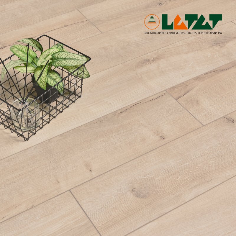 Ламинат  "Latat" Дуб Марсель (1382*193*8 мм) — купить в Бийске