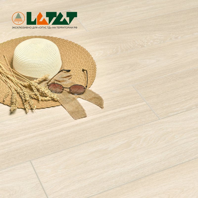Ламинат  "Latat" Дуб Брют (1382*193*8 мм) — купить в Бийске