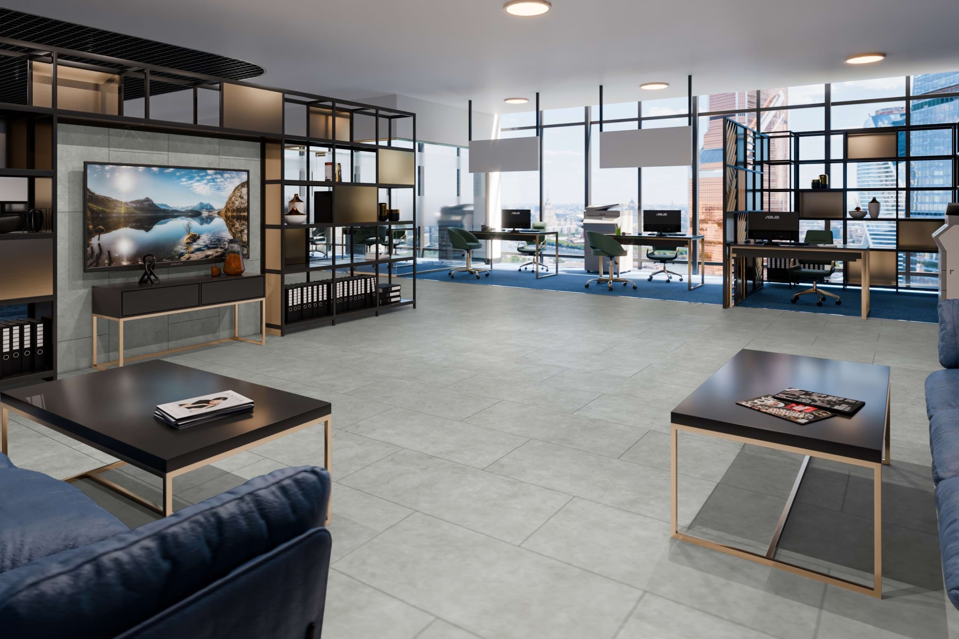 Усовершенствованная кварц-виниловая плитка «Damy Floor» Броуд-Пик (912,4*455,2*2,5 мм) — купить в Бийске