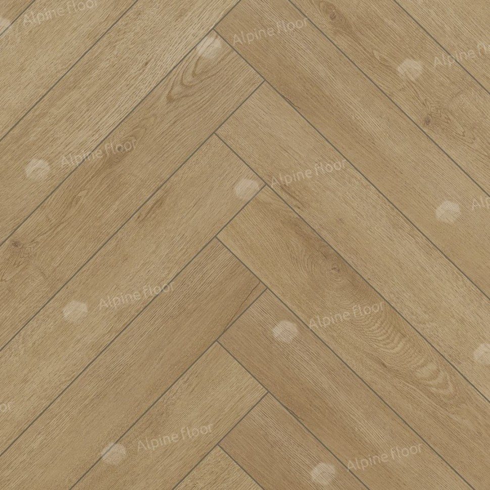 Ламинат "Alpine Floor" Herringbone 12 Дуб Молизе (600*100*12 мм) — купить в Бийске