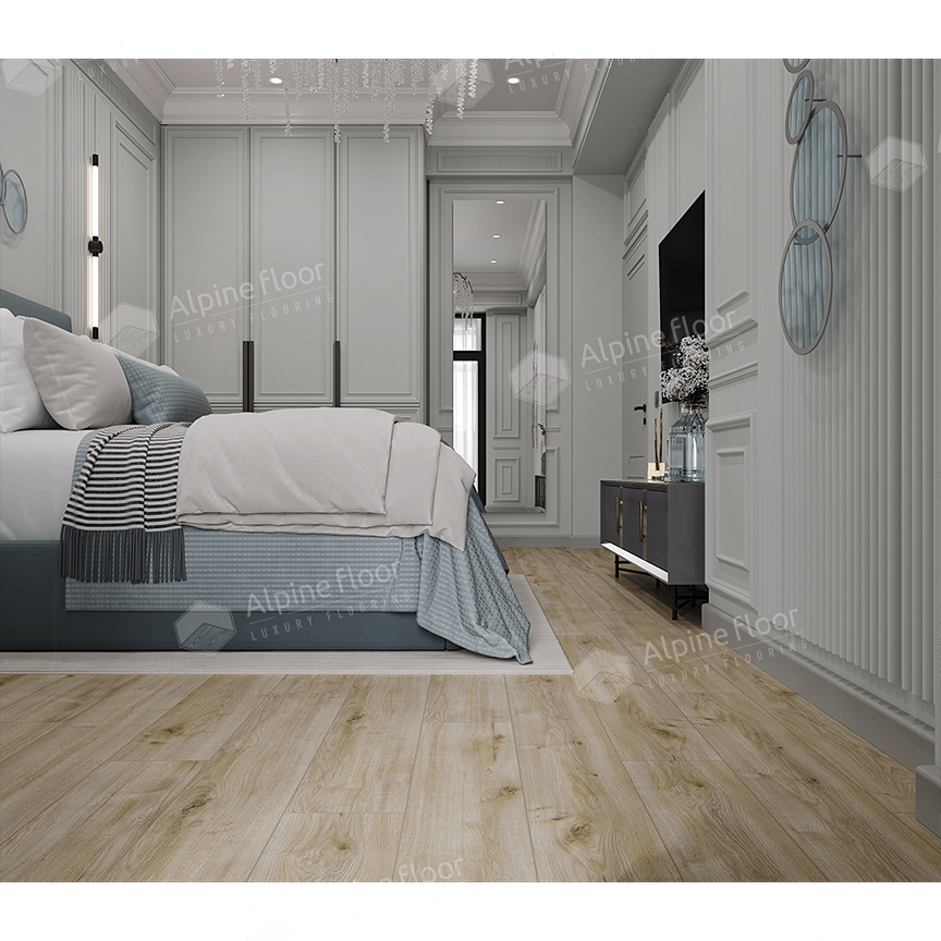 Ламинат "Alpine Floor" Дуб Гент (1285*192*8 мм) — купить в Бийске