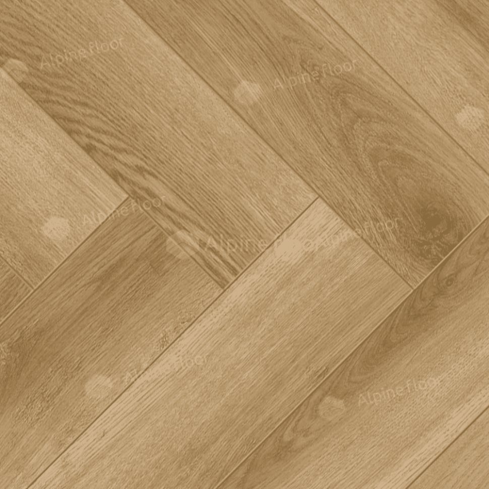 Ламинат "Alpine Floor" Herringbone 12 PRO Дуб Эльзас (606*101*12 мм) — купить в Бийске