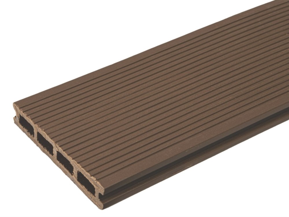 Террасная доска орех TalverWood 150*25мм, 3 D+вельвет брашинг — купить в Бийске