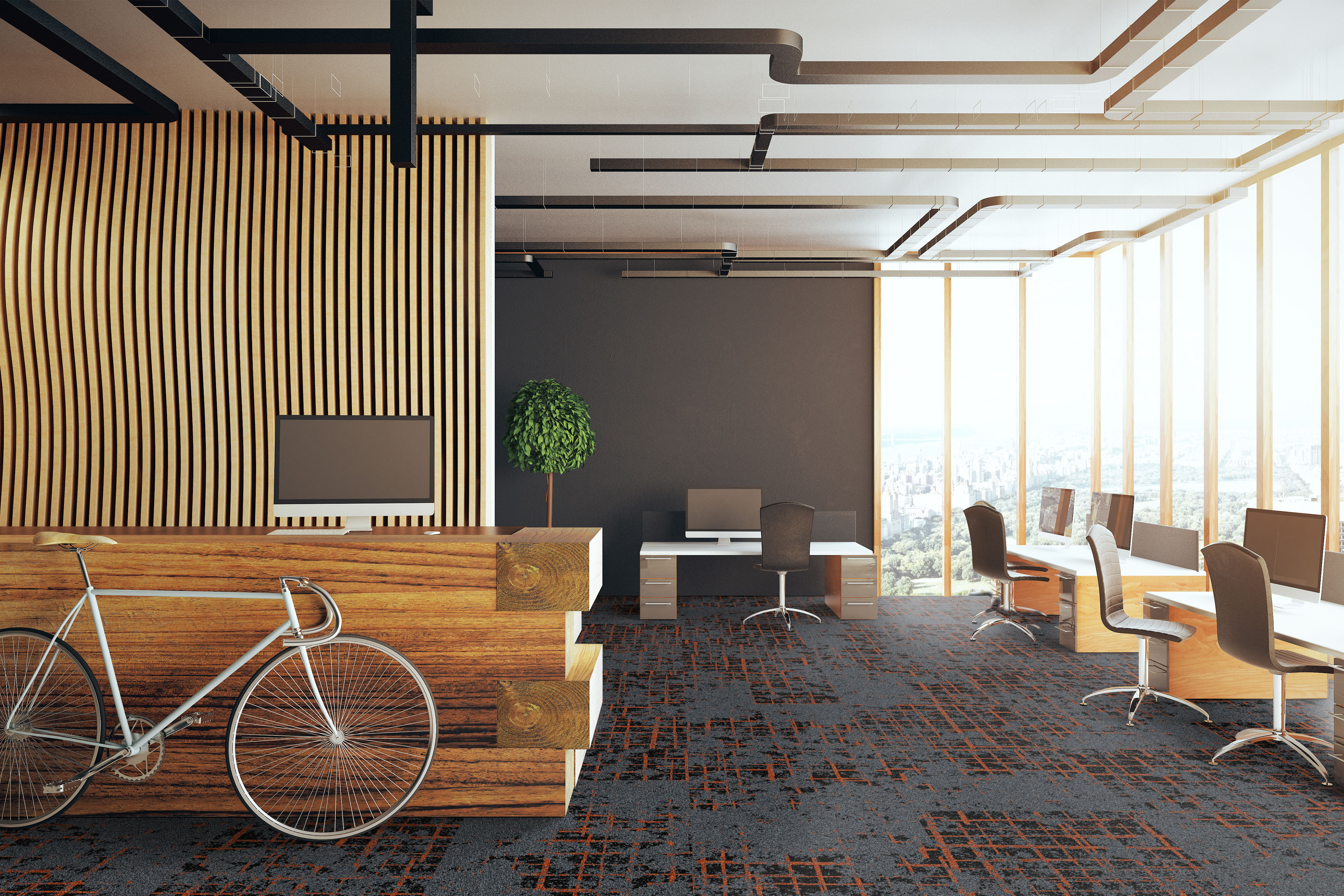 Ковровая плитка Macro Tile 91 (500*500*5 мм) — купить в Бийске