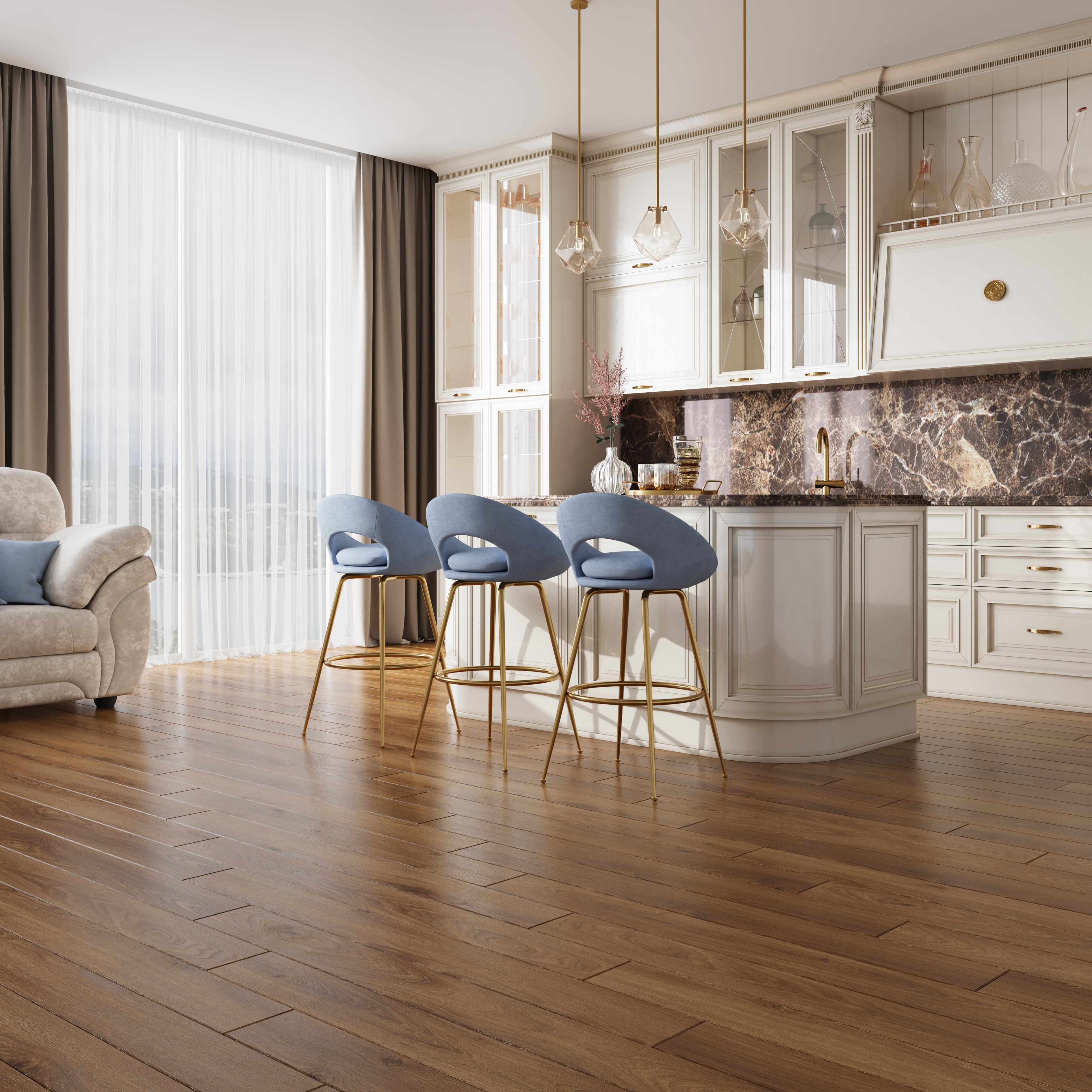 Ламинат "Joss Beaumont" Liberte Профитроль (1387*145*12 мм) — купить в Бийске