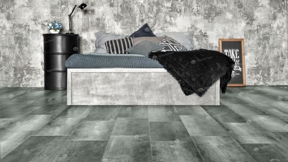 Виниловая плитка "Alpine Floor" Light Stone Корнуолл (608*303*2,5 мм) — купить в Бийске