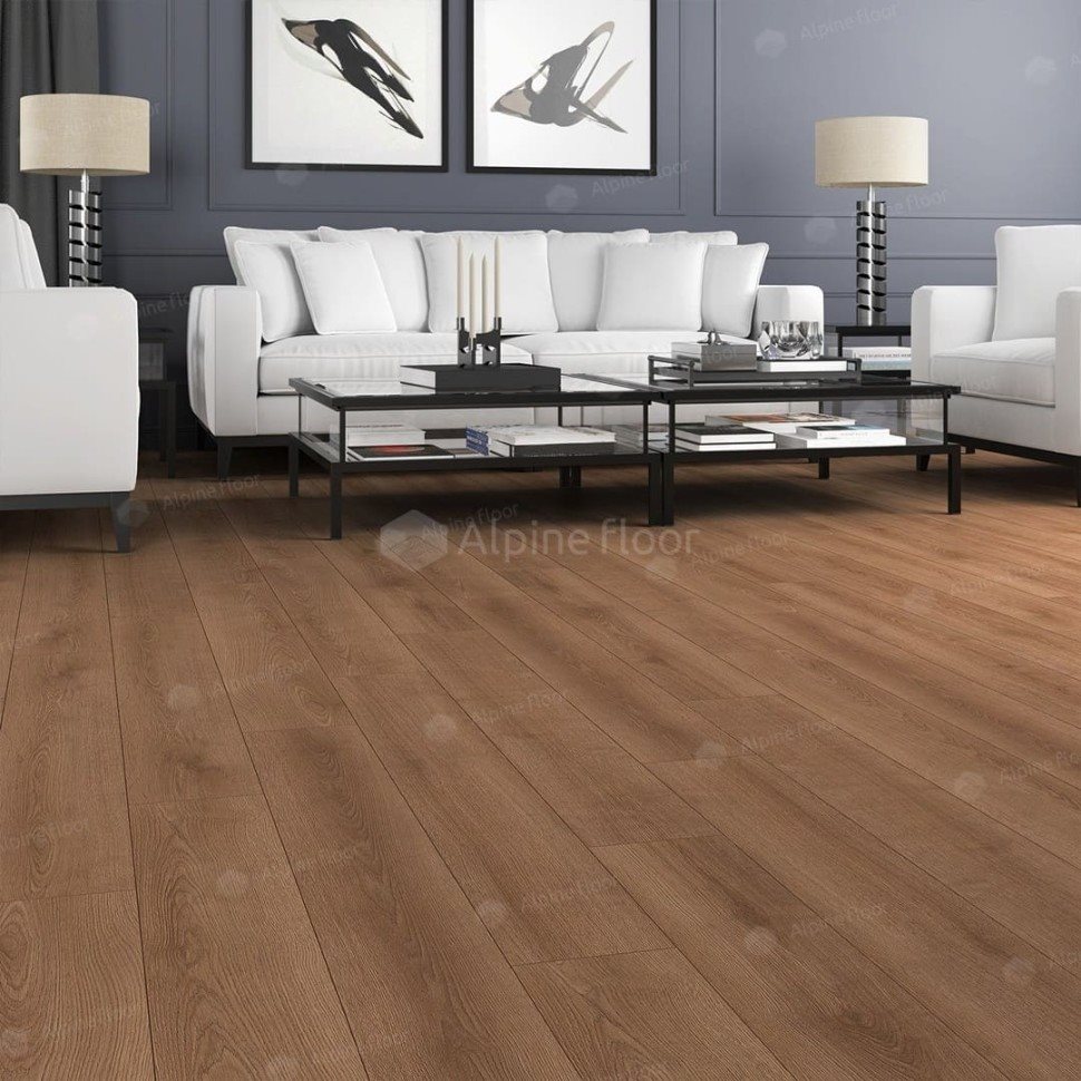 Ламинат "Camsan" Дуб Браун (1380*190*10 мм) — купить в Бийске