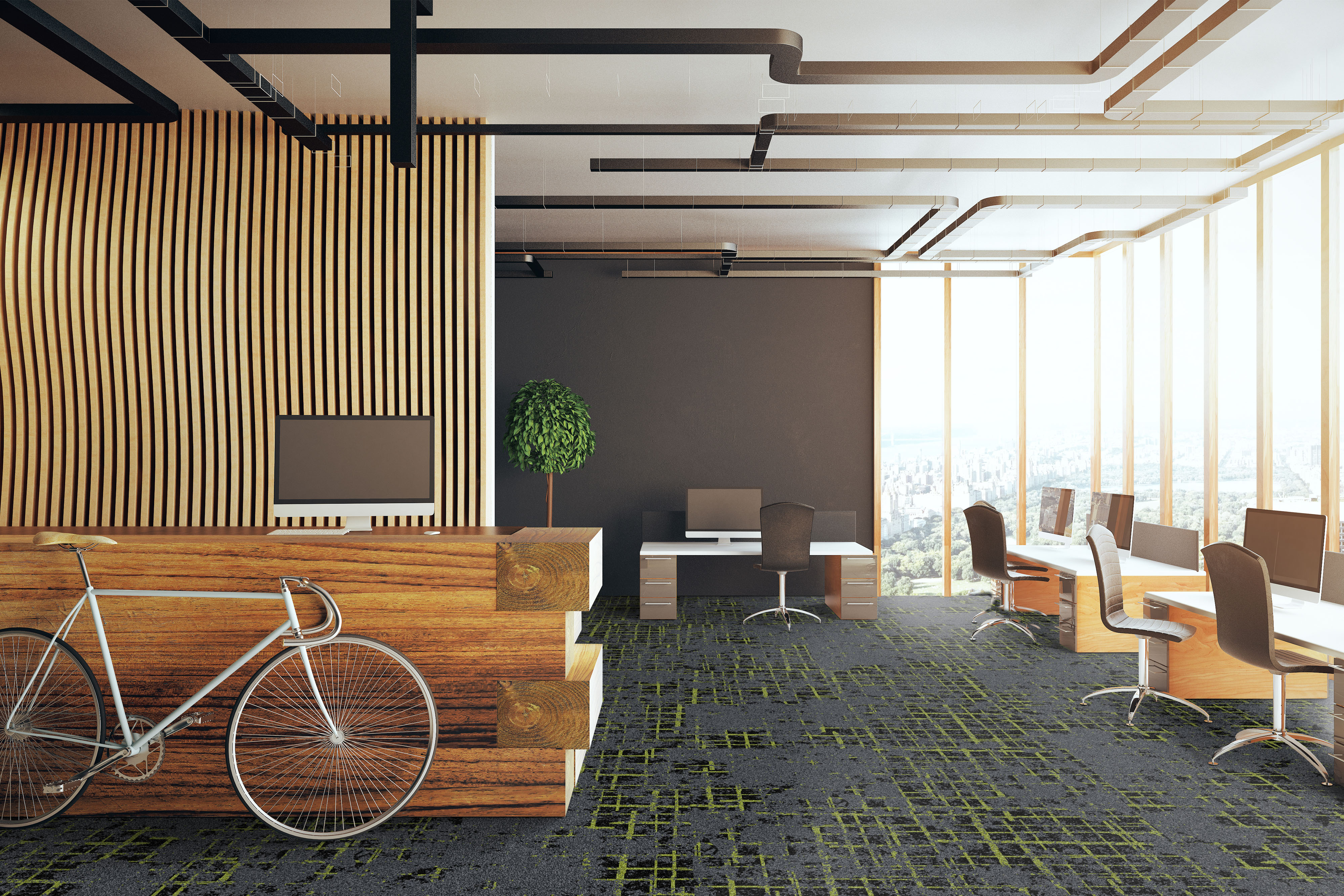 Ковровая плитка Macro Tile 92 (500*500*5 мм) — купить в Бийске