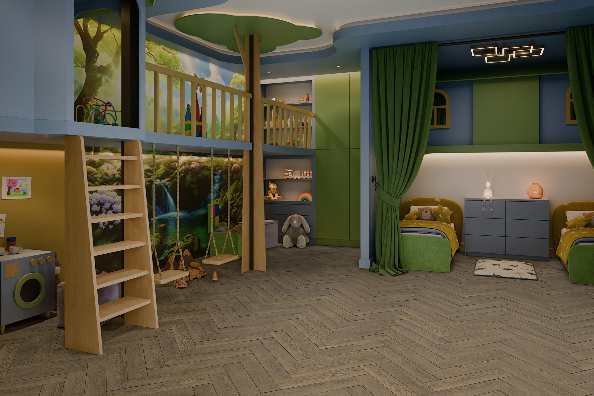 SPC ламинат «Damy Floor» Ноттингем (615*123*4 мм) — купить в Бийске