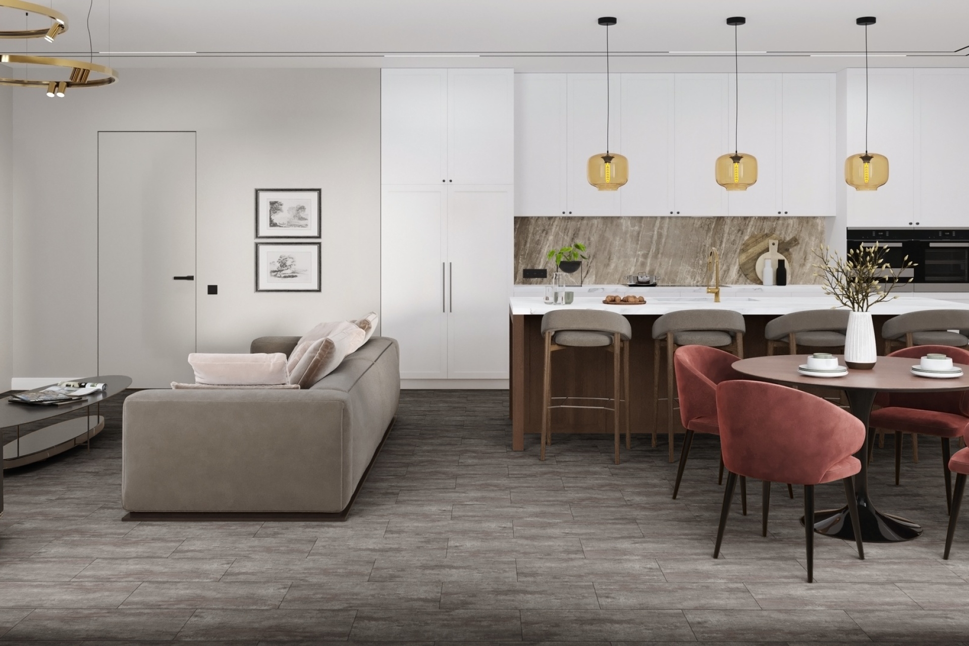 SPC плитка «Damy Floor» Арарат (610*305*5 мм) — купить в Бийске