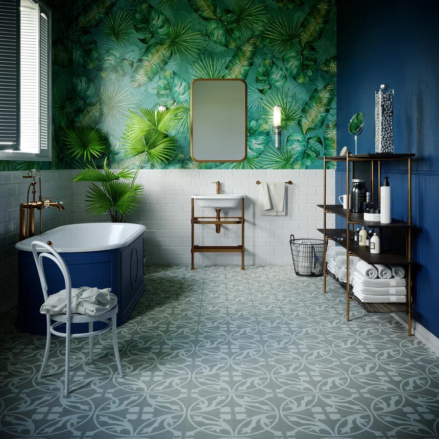 Кварцвиниловая плитка "Invictus" Victorian Deco Smoke (229*229*2,5мм) — купить в Бийске