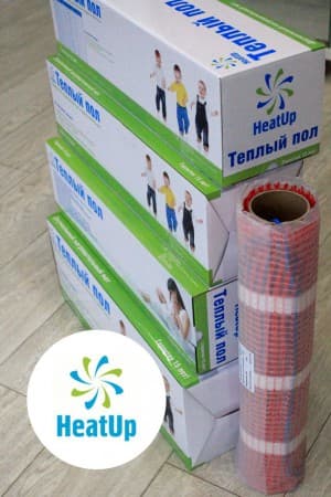 Нагревательный мат "HeatUp" 2,0 м2 — купить в Бийске