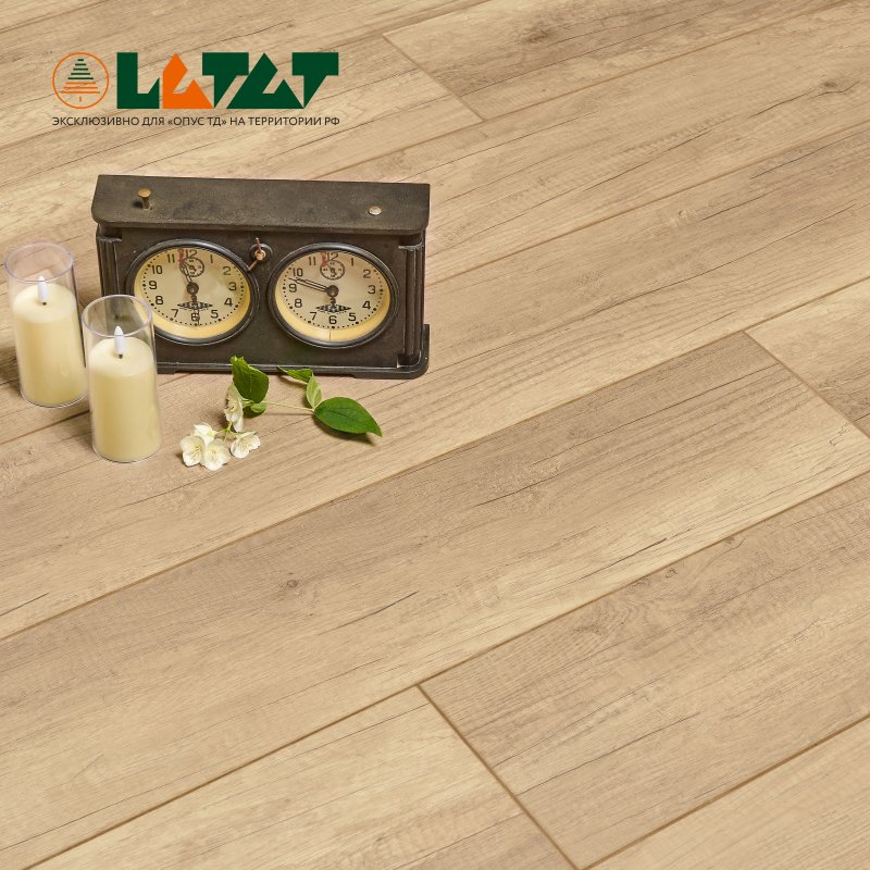 Ламинат  "Latat" Дуб Арабика (1382*193*8 мм) — купить в Бийске