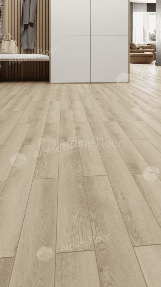 Ламинат "Alpine Floor" Herringbone 12 PRO Дуб Орлеан (606*101*12 мм) — купить в Бийске