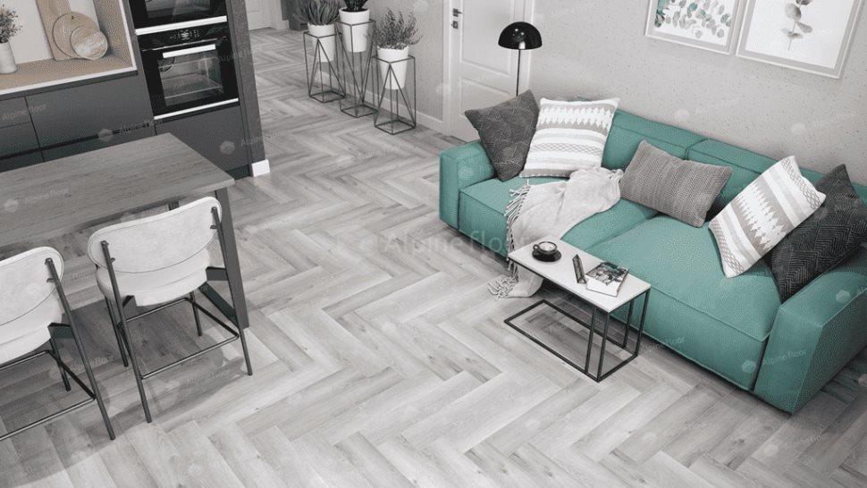 Виниловый ламинат "Alpine Floor" Parquet Light Дуб Лейтена (600*125*4 мм) — купить в Бийске