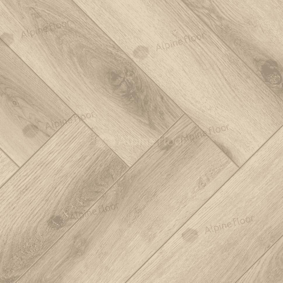 Ламинат "Alpine Floor" Herringbone 12 PRO Дуб Орлеан (606*101*12 мм) — купить в Бийске