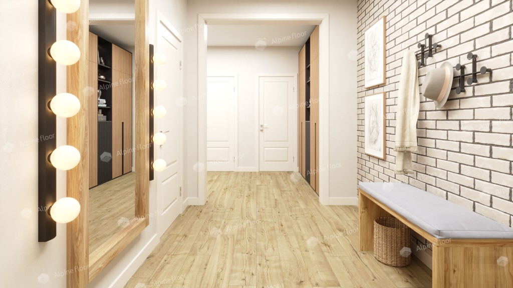 Ламинат "Alpine Floor" Дуб Эмпуриабрава (1285*192*8 мм) — купить в Бийске