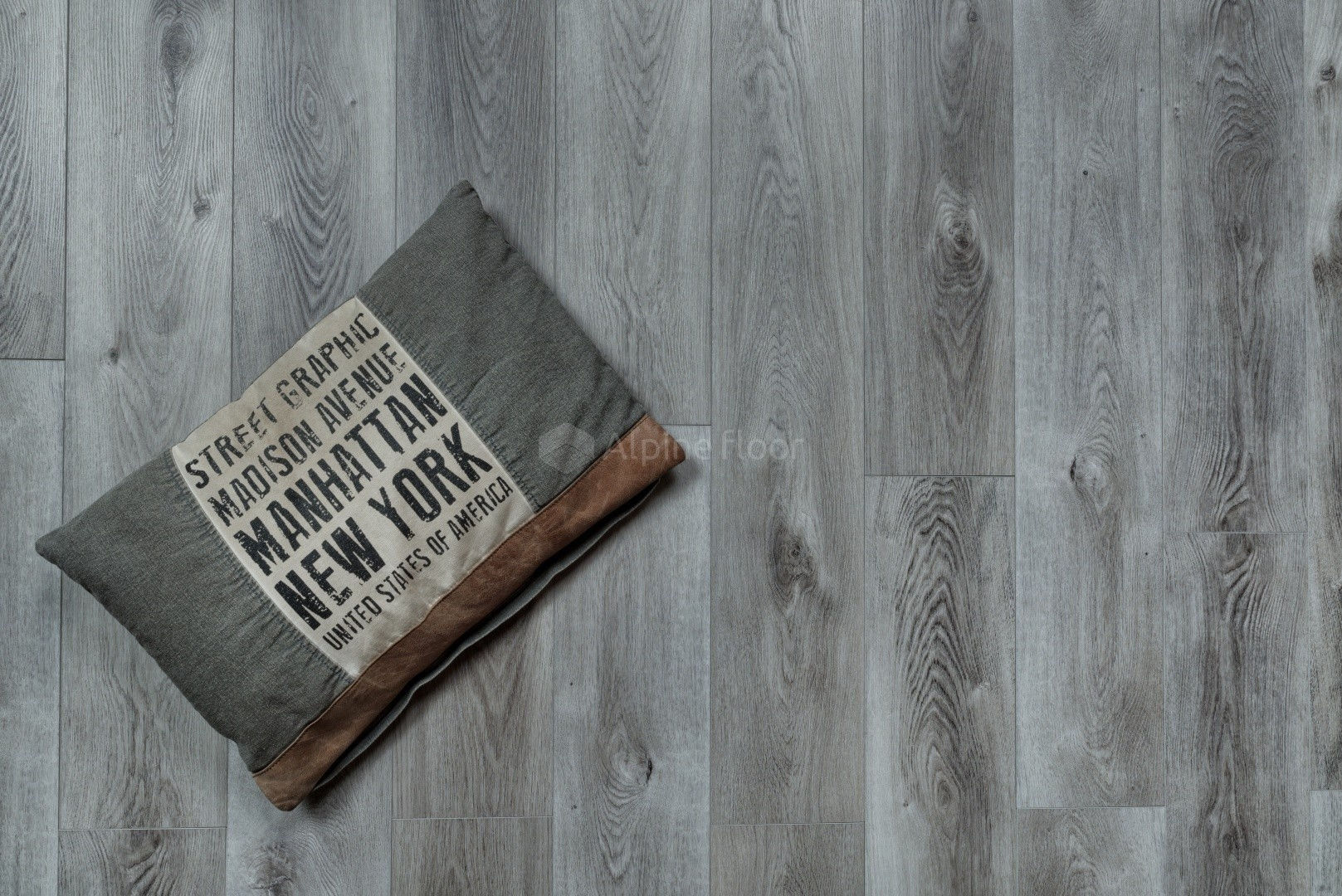 Замковая ПВХ плитка "Alpine Floor" Дуб гранит  (1524*180*8мм) — купить в Бийске