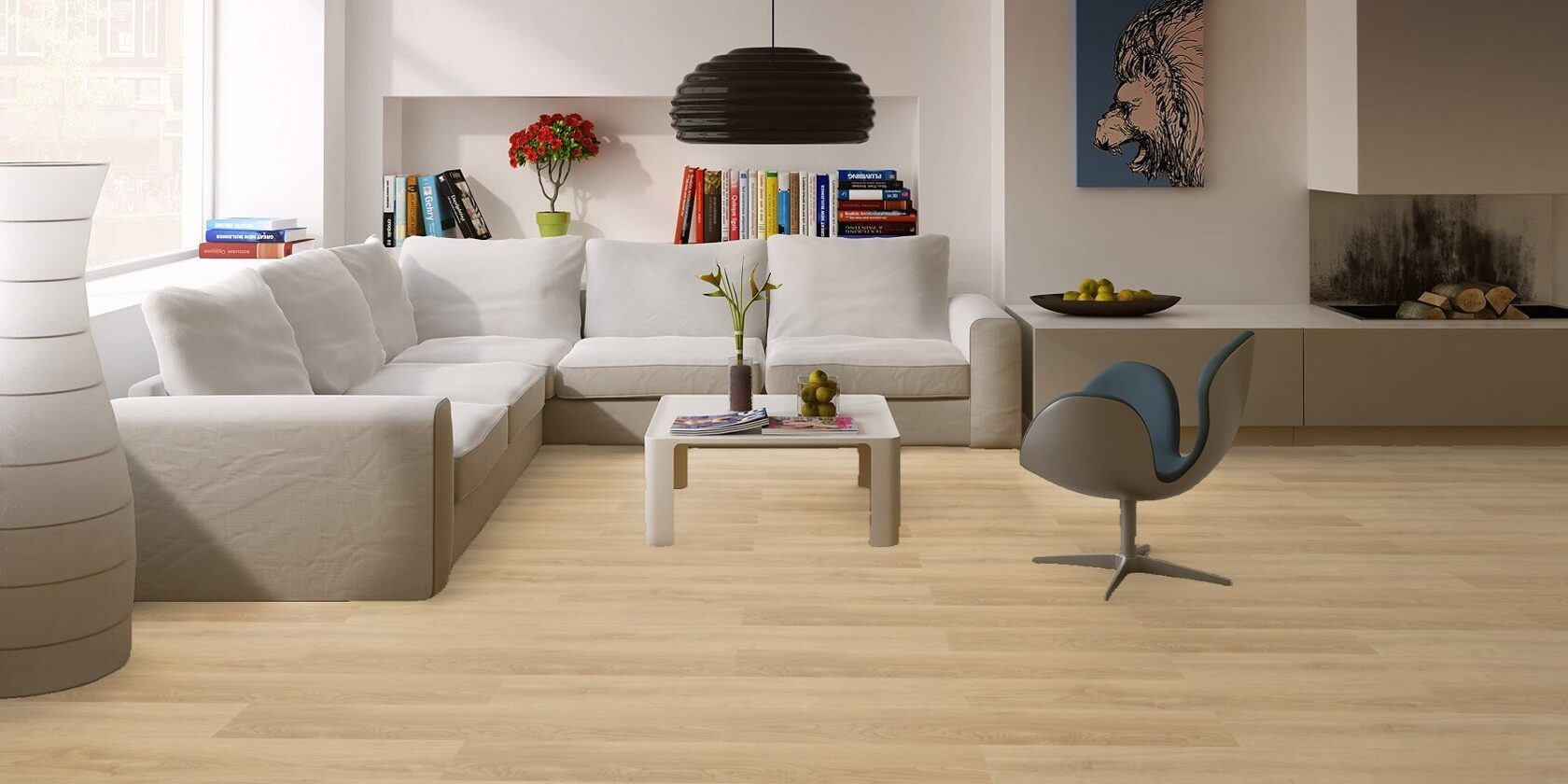 Клеевая плитка для коммерческих помещений "Bonkeel" Eruption (914,4*152,4*2,1мм) — купить в Бийске