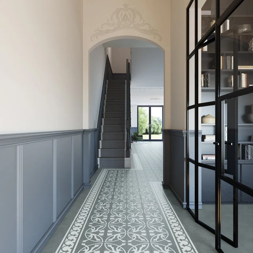 Кварцвиниловая плитка "Invictus" Victorian Deco Smoke (229*229*2,5мм) — купить в Бийске