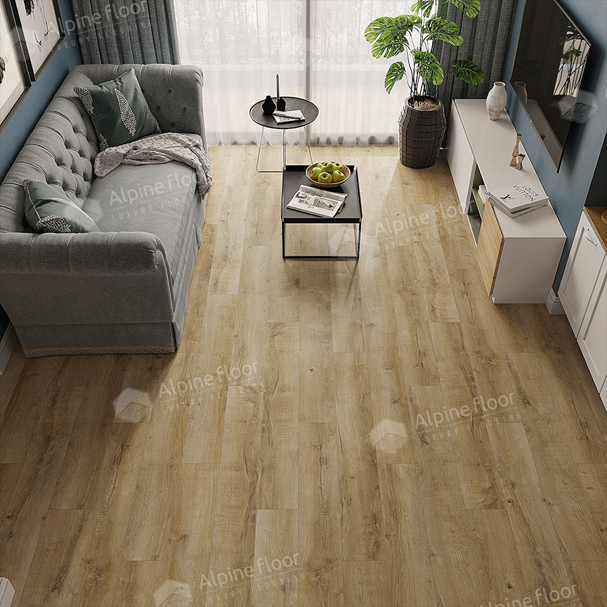 Ламинат "Alpine Floor" Дуб Бирмингем (1285*192*8 мм) — купить в Бийске