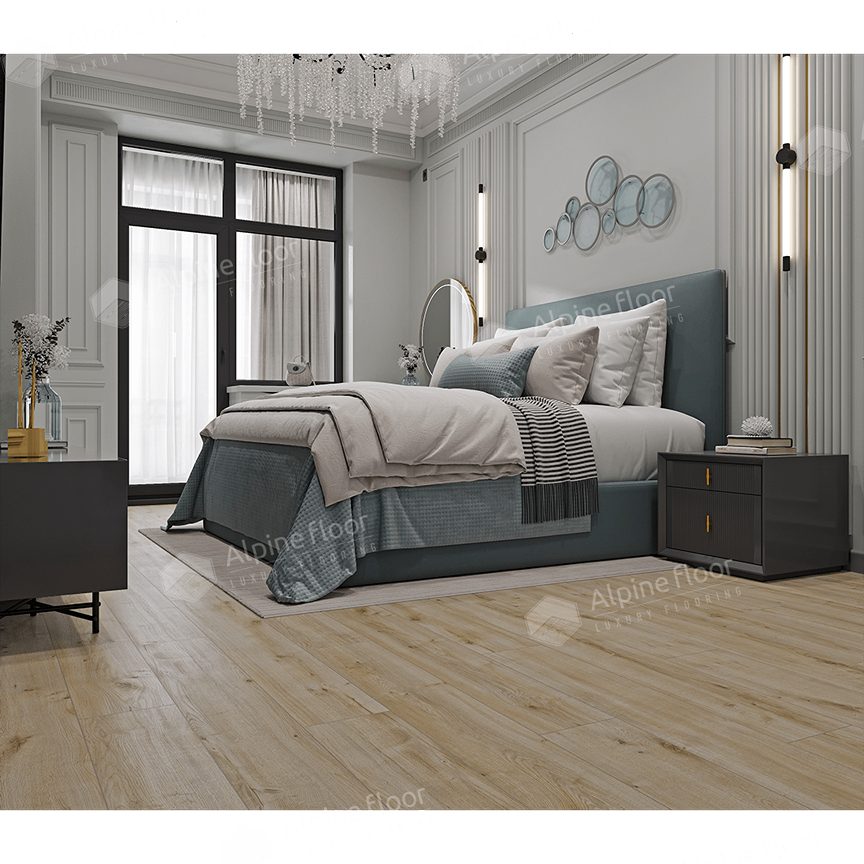 Ламинат "Alpine Floor" Дуб Гент (1285*192*8 мм) — купить в Бийске
