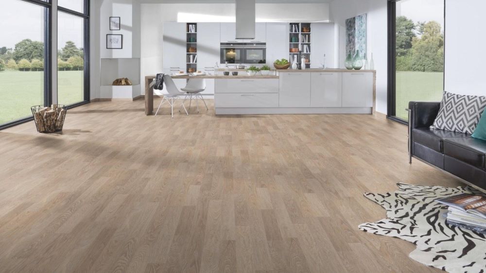 Ламинат "Kronospan" Forte Classic Дуб Льняной 4283 (1285*192*8 мм) — купить в Бийске