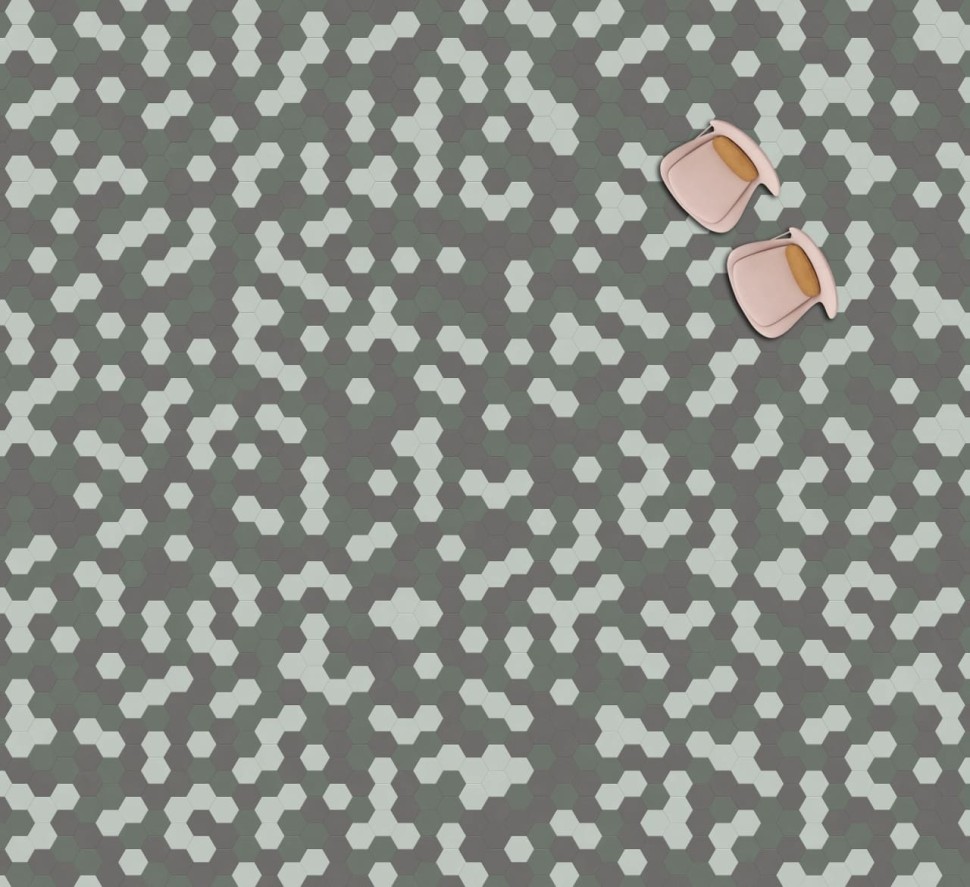 Виниловая плитка "Moduleo" Moods Hexagon 344 (226,32*196*2,5 мм) — купить в Бийске