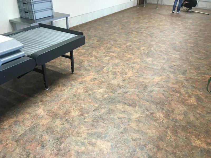 Кварцвиниловая плитка Lg Hausys Терракота