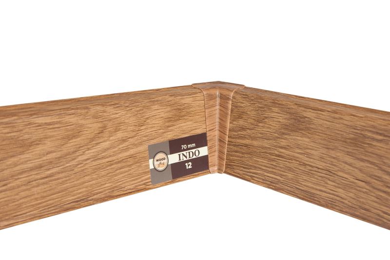 Плинтус "Arbiton" Indo Дуб Темный (2500*26*70 мм) — купить в Бийске