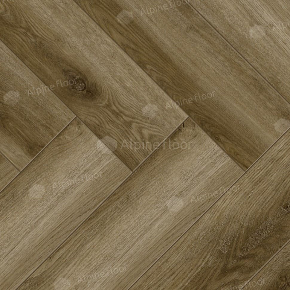Ламинат "Alpine Floor" Herringbone Дуб Марсель (606*101*8 мм) — купить в Бийске