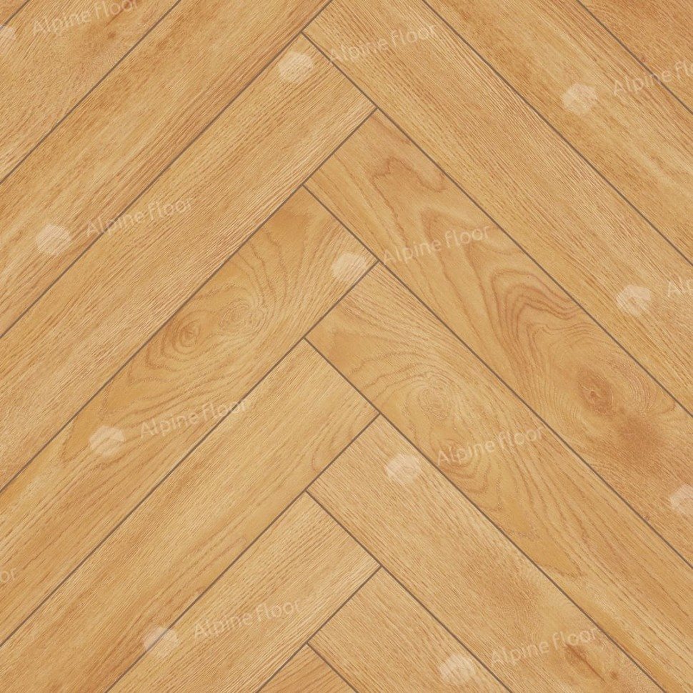 Ламинат "Alpine Floor" Herringbone 12 Дуб Пьемонт (600*100*12 мм) — купить в Бийске