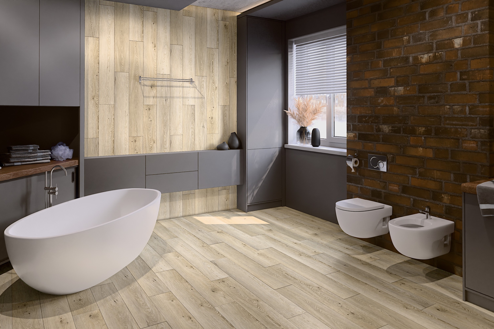 SPC ламинат «Damy Floor» Дуб Кавказский (1220*180*4 мм) — купить в Бийске