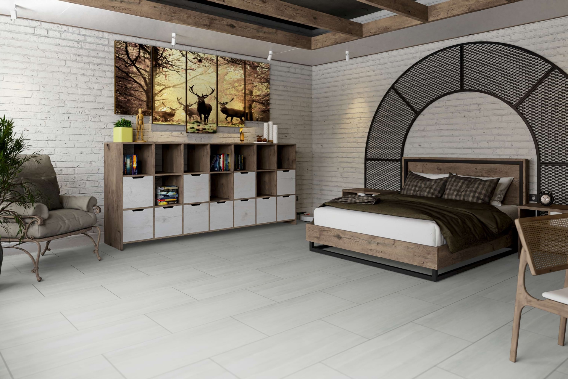 Усовершенствованная кварц-виниловая плитка «Damy Floor» Кайлас (912,4*455,2*2,5 мм) — купить в Бийске