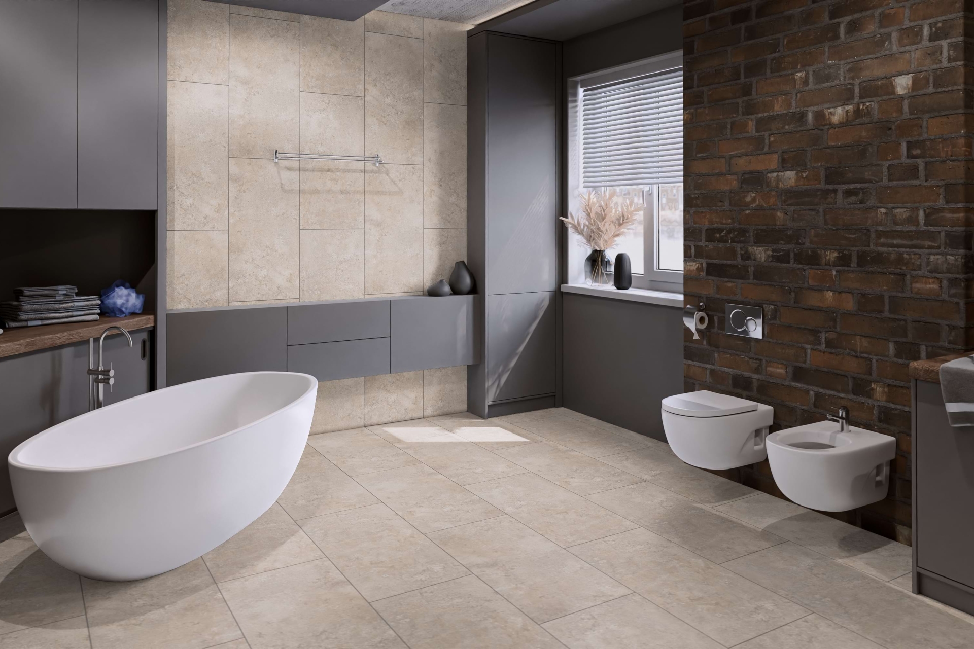 Усовершенствованная кварц-виниловая плитка «Damy Floor» Эйгер (912,4*455,2*2,5 мм) — купить в Бийске